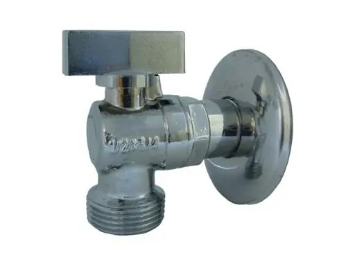 5300 Ventil kulový pračkový (kovová páčka) 3/4"x1/2" s růžicí