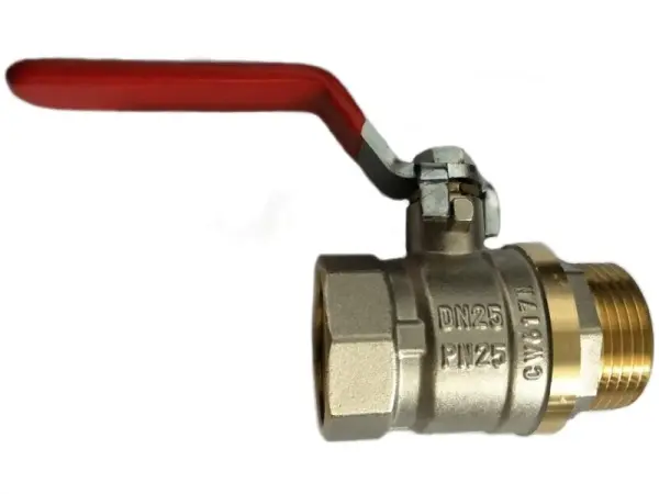 Kulový kohout s pákou 5/4" MF s ucpávkou PN 25