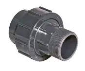 PVC rozebíratelný spoj s vnějším závitem 63x2"
