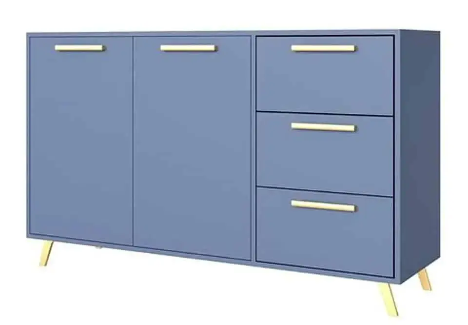 Casarredo Komoda 2D3S BASILIO modrá