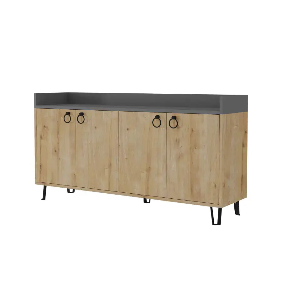 Casarredo Komoda DELPHI, dub/antracit