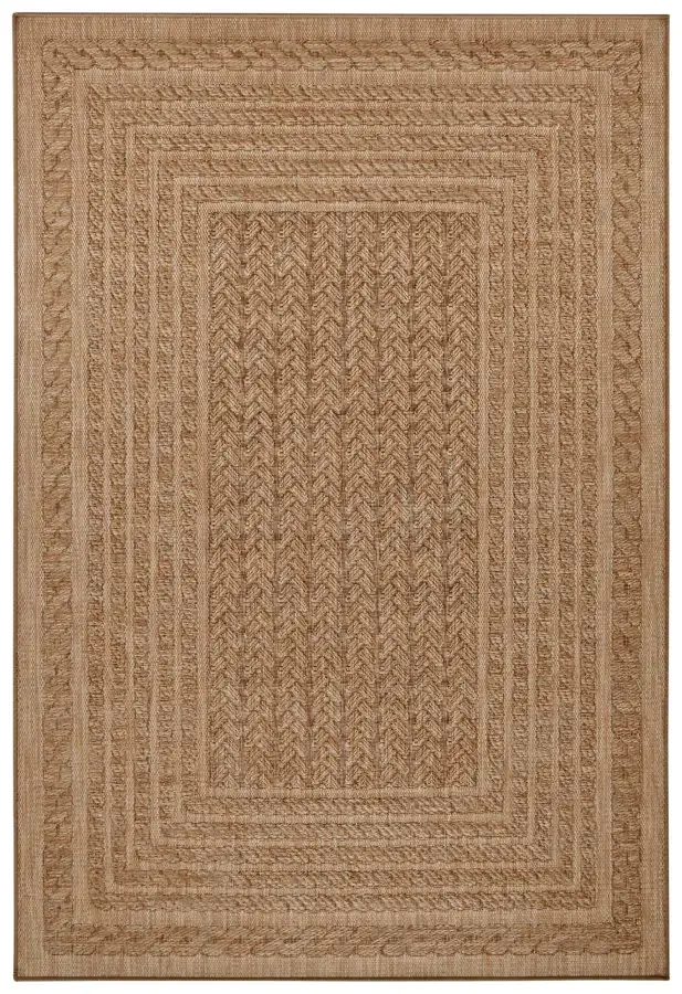 NORTHRUGS - Hanse Home koberce Kusový koberec Forest 103992 Beige/Brown