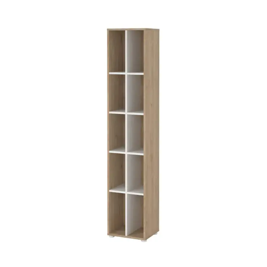 Falco Knihovna Sigal 587, jackson hickory/bílá
