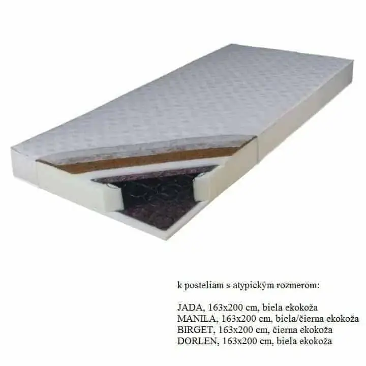 Tempo Kondela Matrace KOKOS MEDIUM 163x200 pružinová