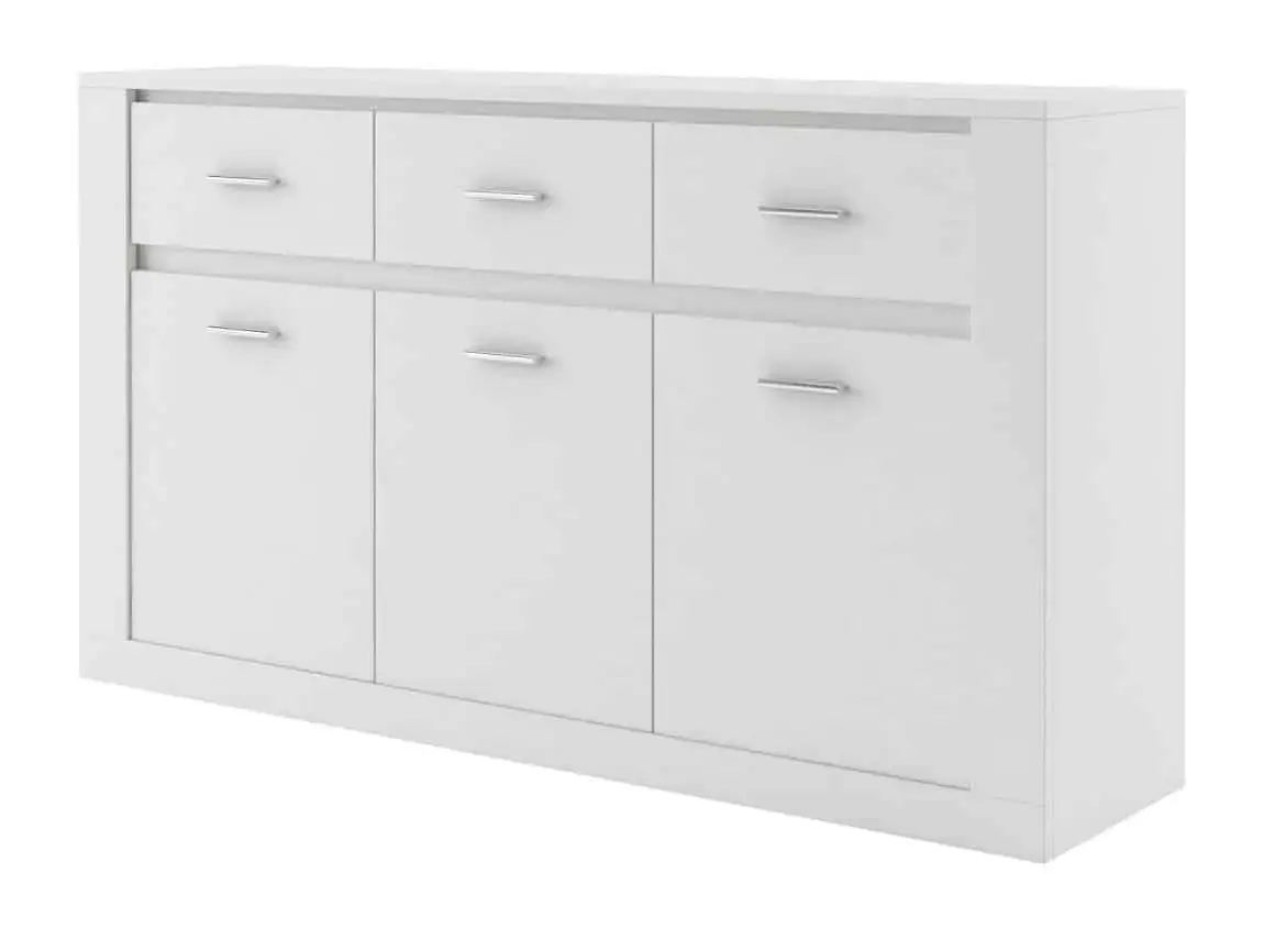 Casarredo Komoda IDEA 09 3D3S bílá