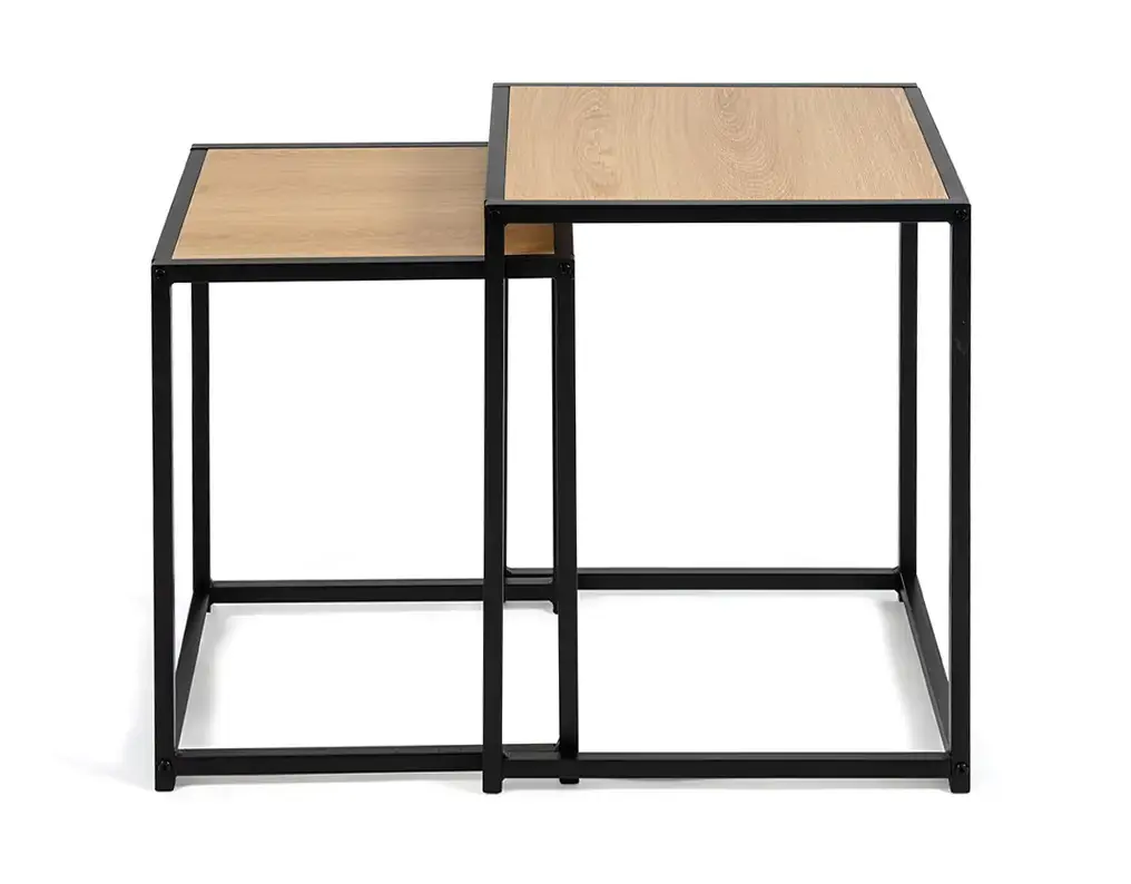 Odkládací stolky LOFTY Duo Oak