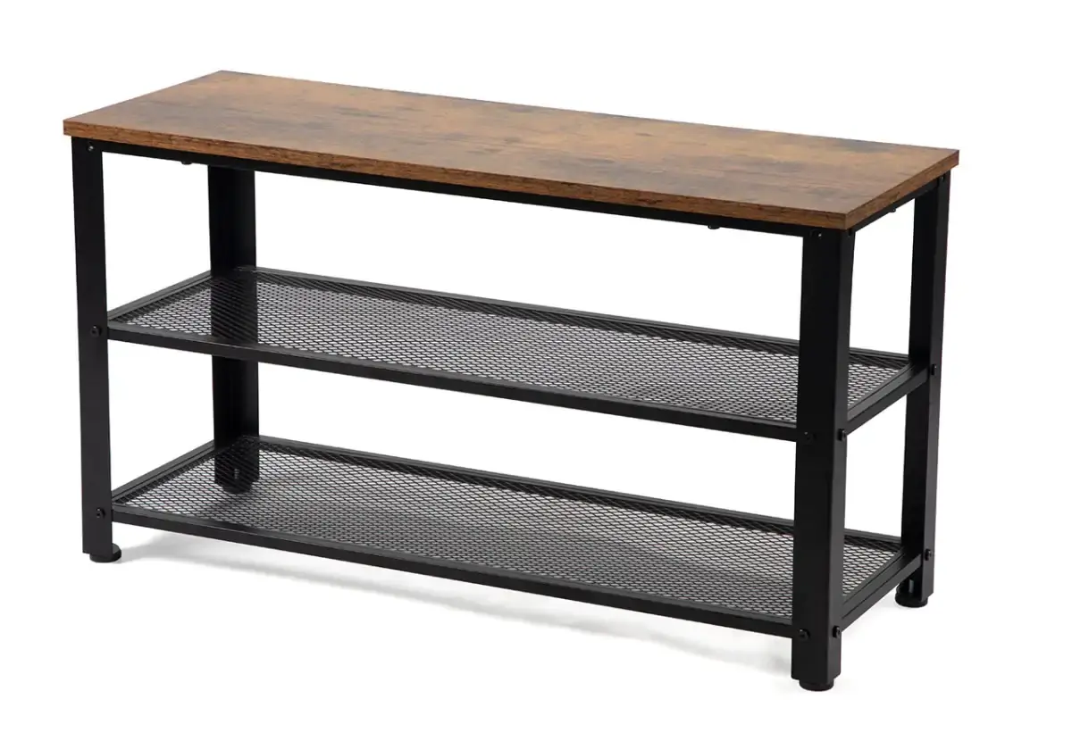 Ocelový botník LOFTY Dark Rack 3