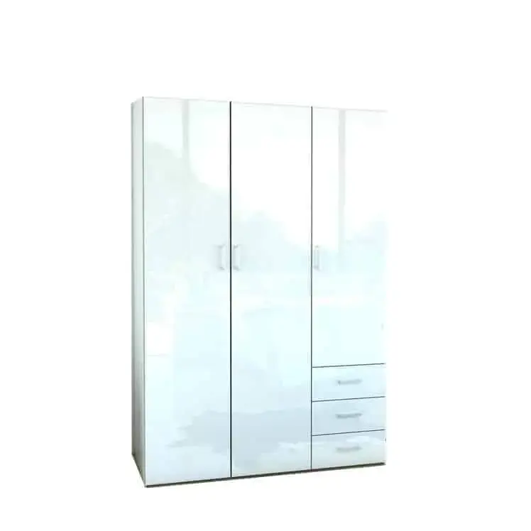 Falco Skříň Sid 3d3s bílá/bílý lesk