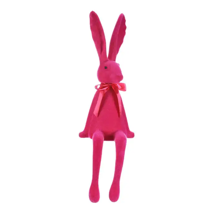 Autronic Zajíc s mašlí VEK210 PINK - růžová