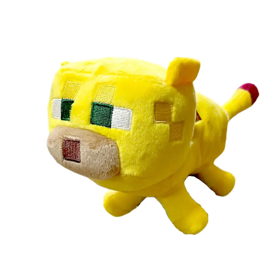 Toybit Plyšová hračka Minecraft Ocelot žlutý 22cm