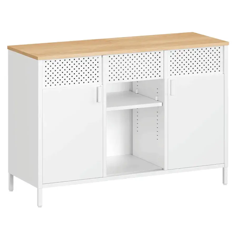 Autronic Komoda AUK-E1420 WT 110 - bílá