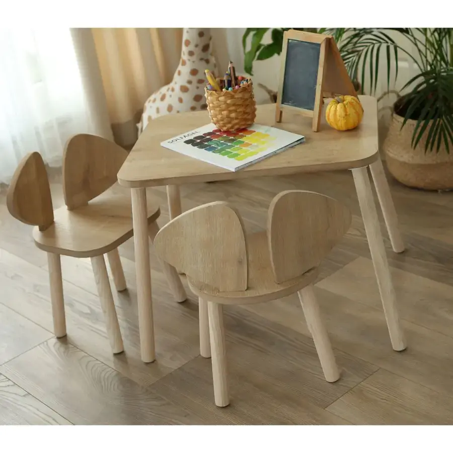 Casarredo Dětský jídelní set MICKEY – přírodní