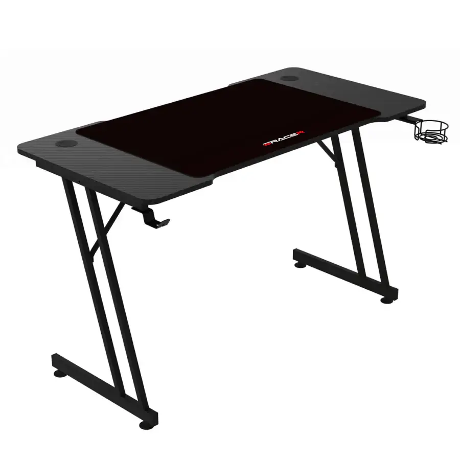 Autronic Herní stůl LT-H1102 BK 120 × 60 cm – carbon