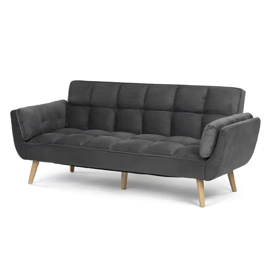 Autronic Rozkládací pohovka ASB-C3470 GREY6 – šedý manšestr