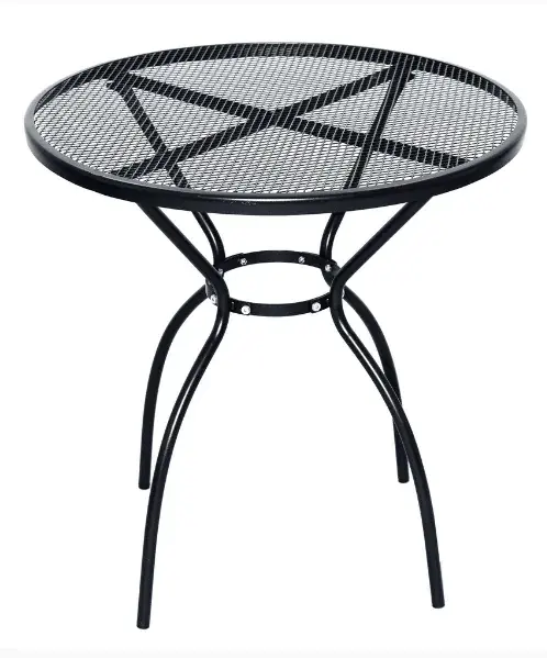 Rojaplast Kovový zahradní kulatý stůl 70 cm ZWMT-06