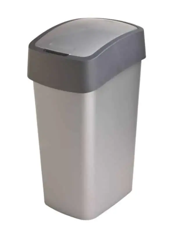 Curver Odpadkový koš FLIP BIN 45L, antracit-šedý