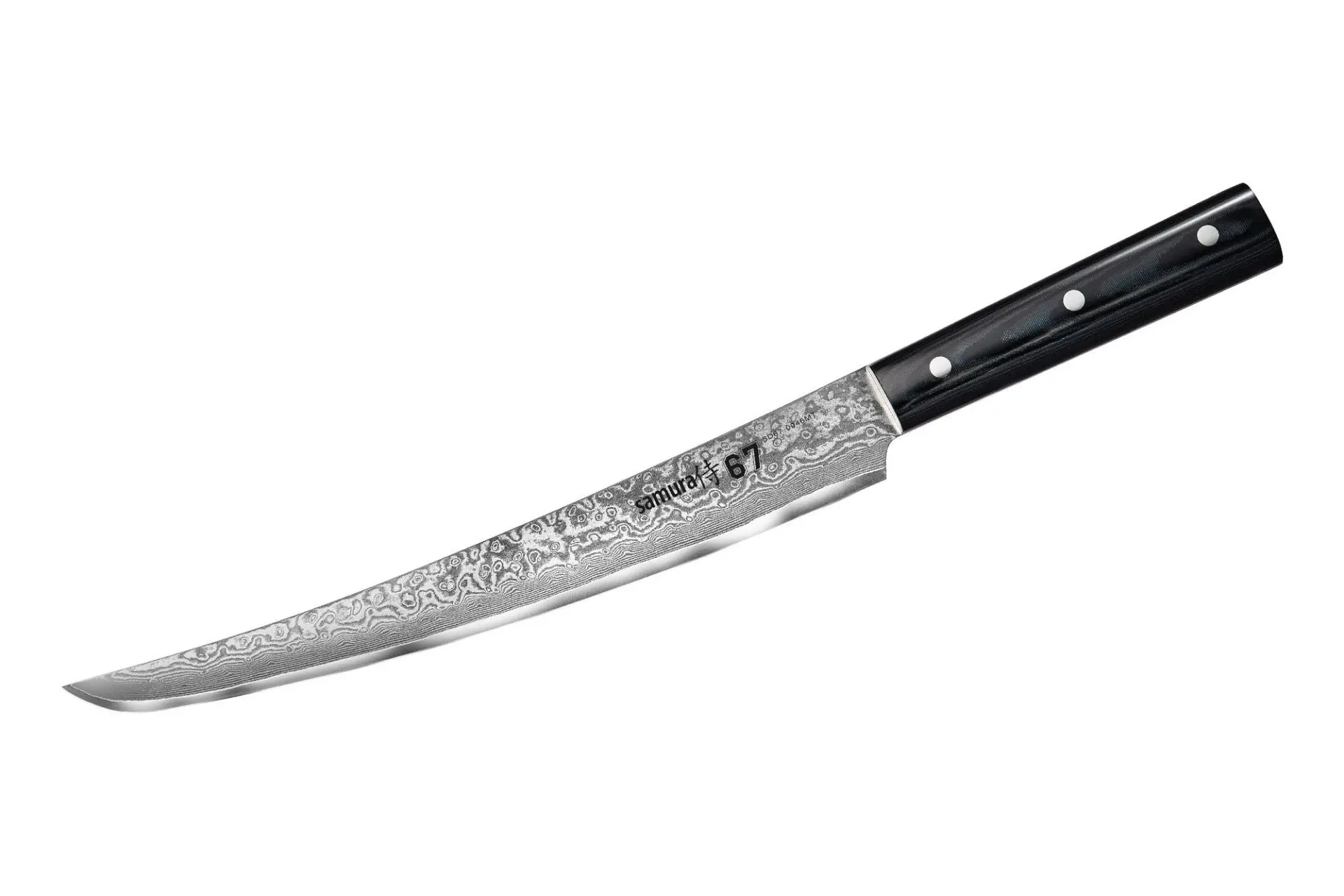 Samura DAMASCUS 67 SD67-0046MT Nářezový nůž TANTO 23 cm