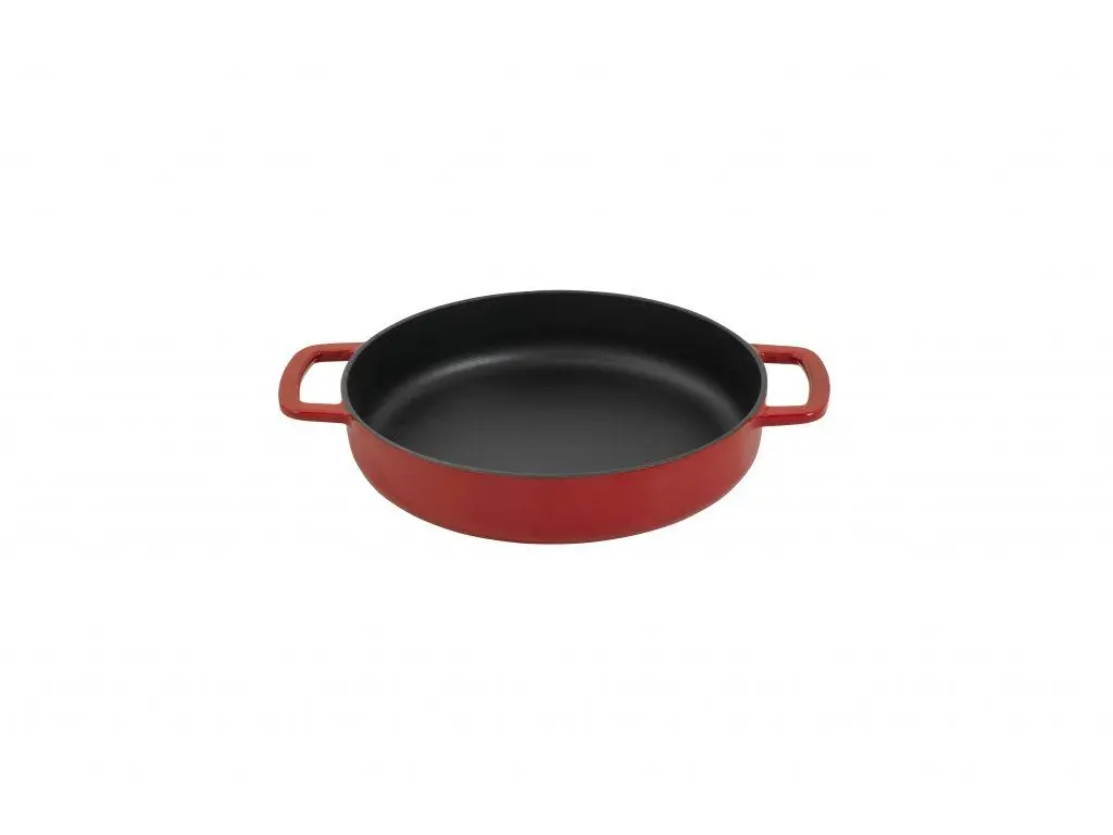 Combekk - Litina- pánev 24 cm červená/red 192124RD