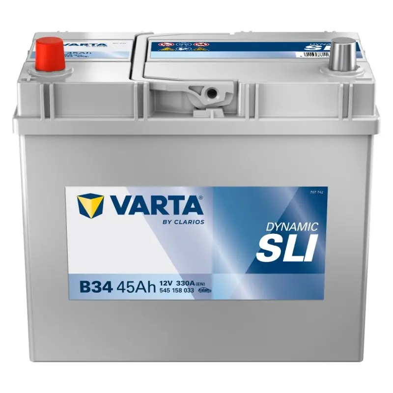 Autobaterie Varta Dynamic SLI 45Ah, 12V, 330A, B34 (LEVÁ)