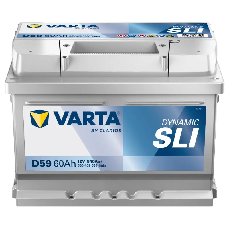 Autobaterie Varta Dynamic SLI 60Ah, 12V, 540A, D59
