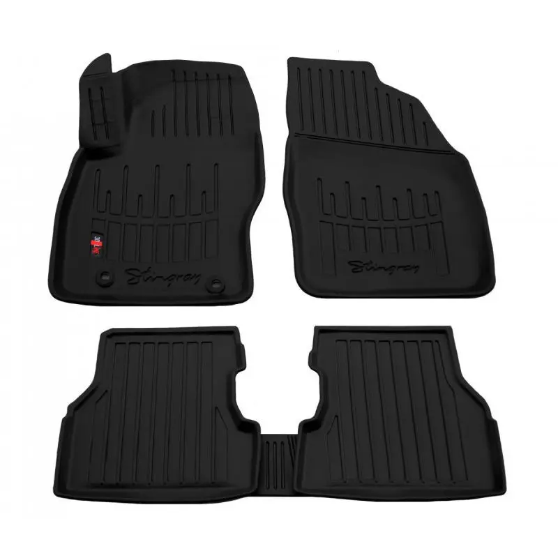 Gumové autokoberce Ford Focus 2004-2011 (oválná fixace)