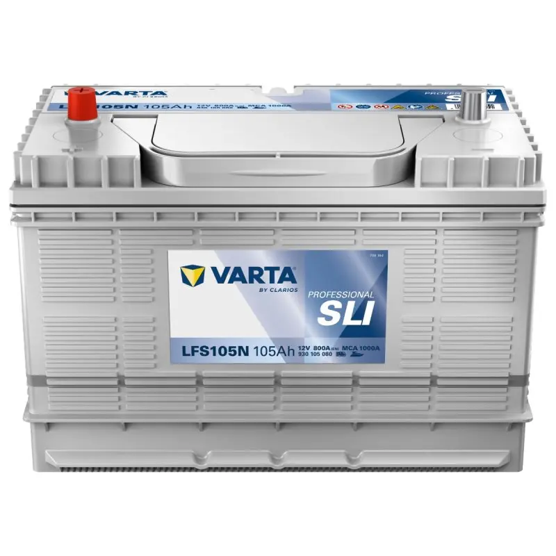 Autobaterie Varta Professional SLI 105Ah, 12V, 800A, LFS105N