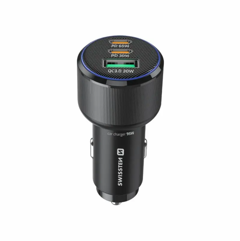 USB adaptér 1x + 2x USB-C (95W)