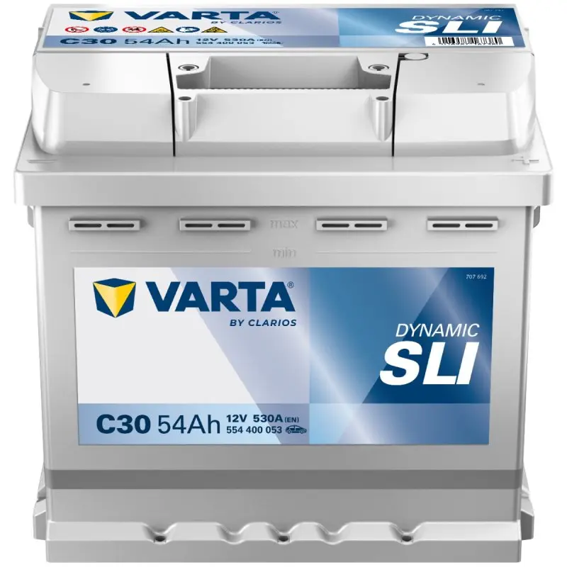 Autobaterie Varta Dynamic SLI 54Ah, 12V, 530A, C30