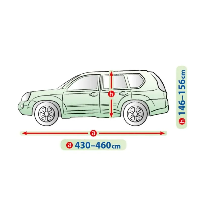 Autoplachta Membrane Garage SUV L