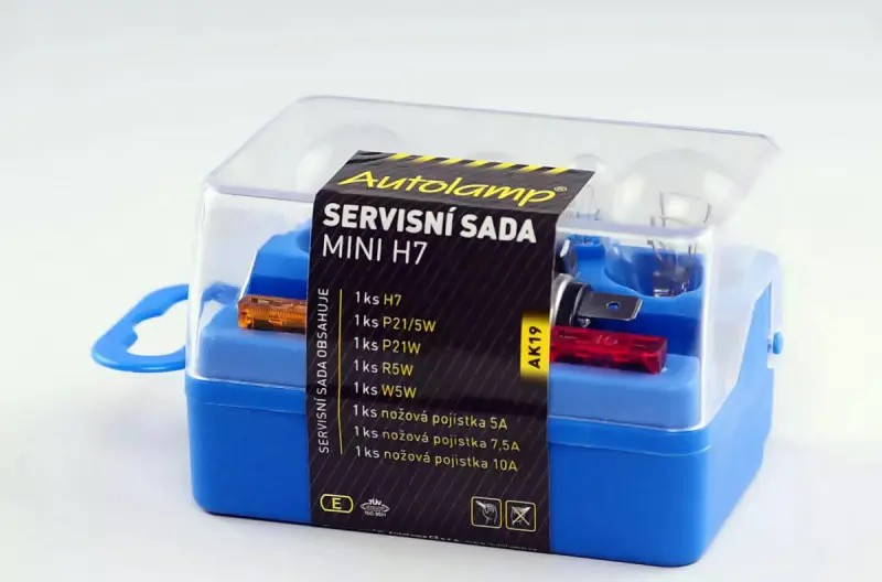 Sada motožárovek (H7, 12V)
