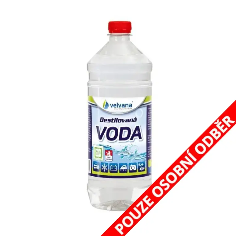Destilovaná voda Velvana (1l)
