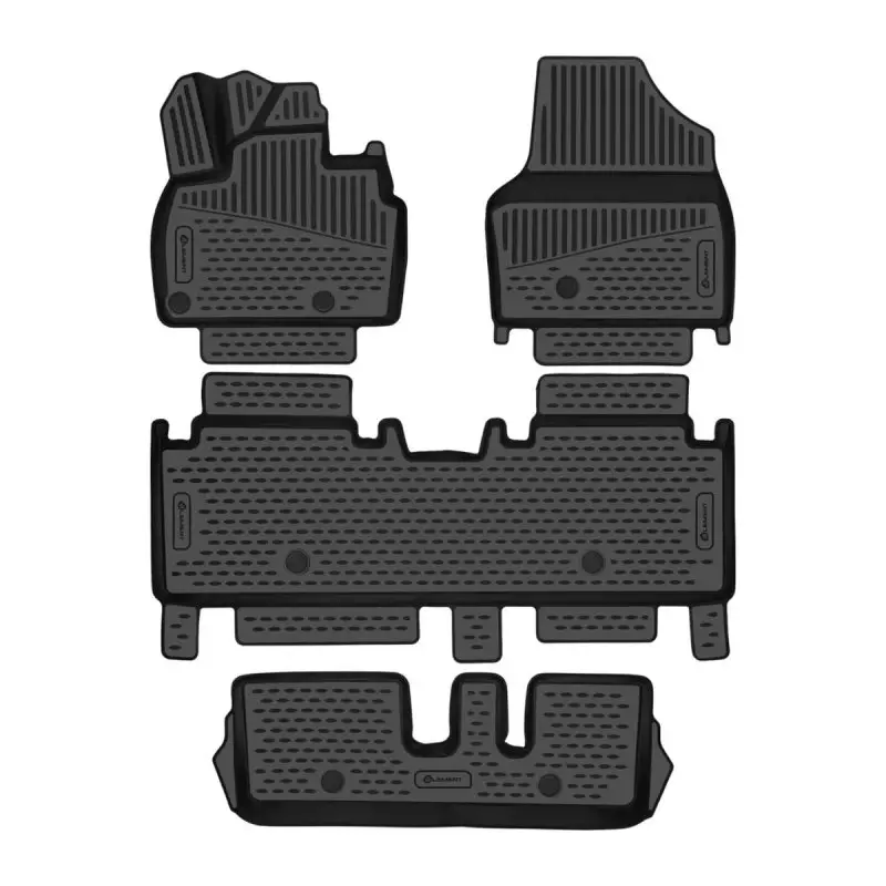 Gumové autokoberce Kia EV9 2023- (7 míst)