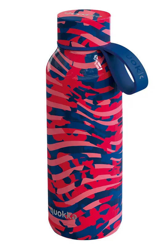Nerezová termoláhev s poutkem, Solid, 510 ml, Quokka, clash