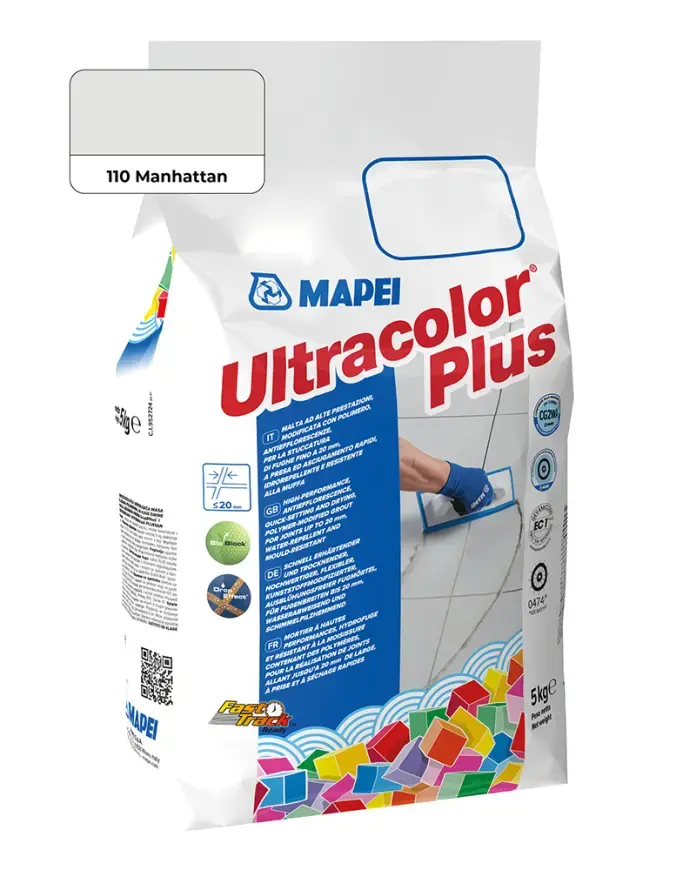 Spárovací hmota Mapei Ultracolor Plus 5 kg 110 manhattan