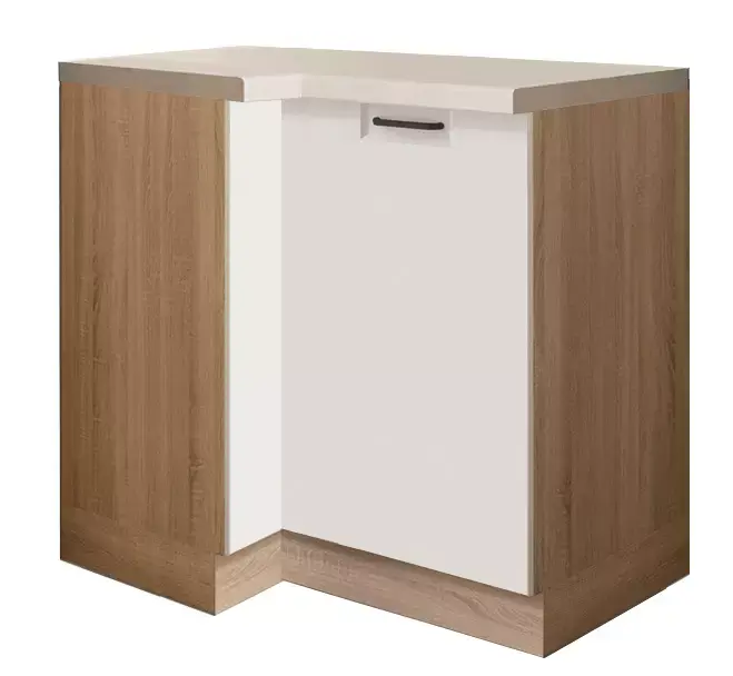 Kuchyňská Skříňka Favorit 14D pravá Sonoma/White
