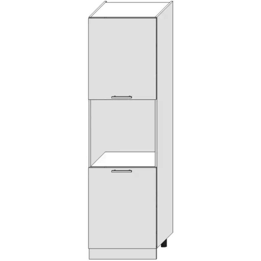 Kuchyňská Skříňka Bono D60pk 2133 Pl bílá alaska/bílá