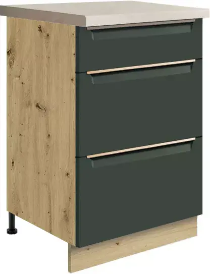 Kuchyňská Skříňka Glamour 9d Green