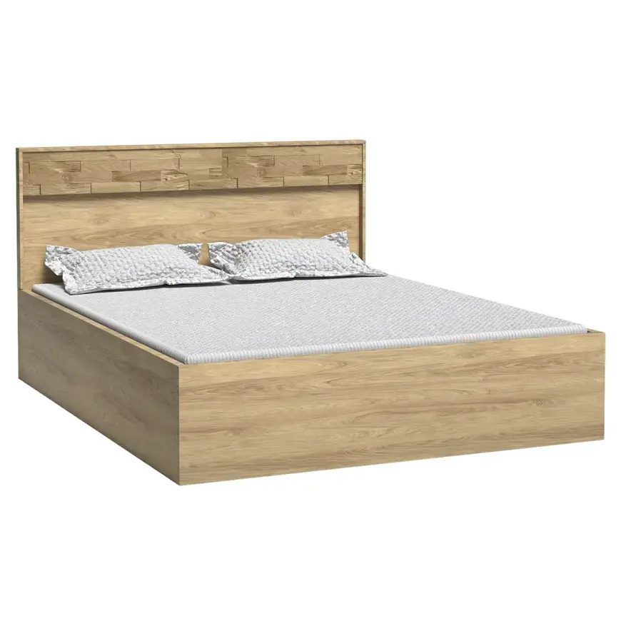 Postel M9 Mediolan 140x200 Deska Natural Hikora