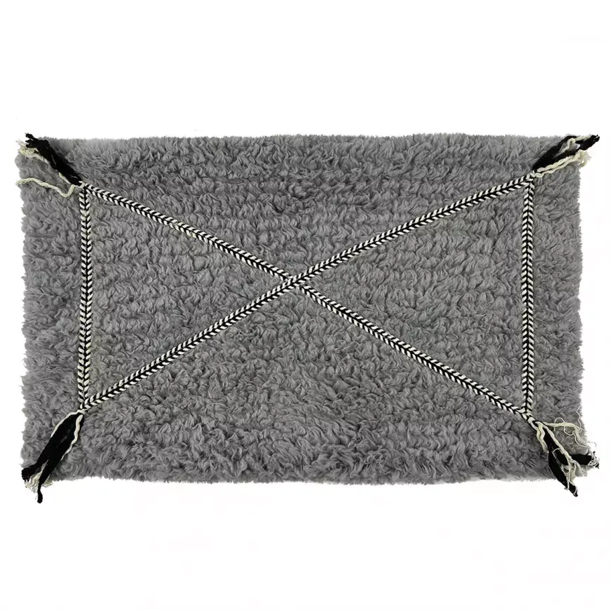 Povlak na polštář Sherpa 30x50 šedý Mercury Home