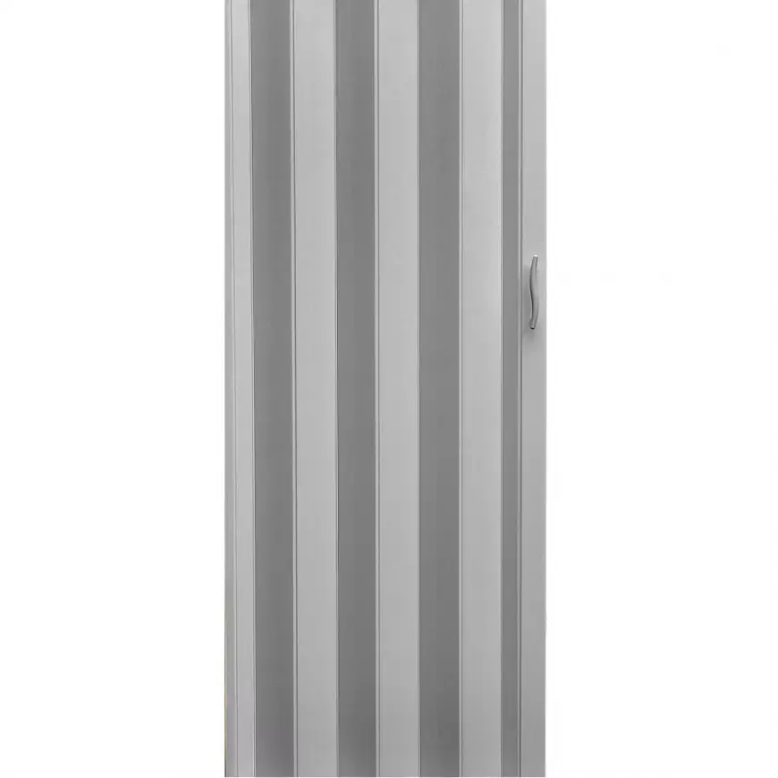 Shrnovací dveře Accordion šedá 150