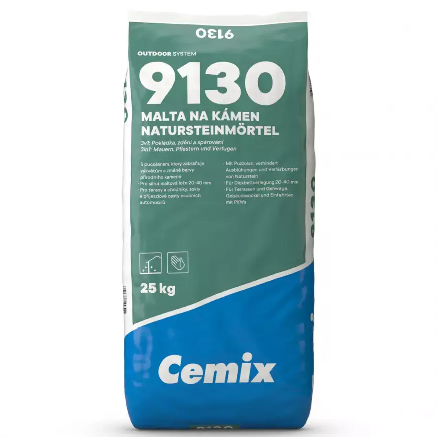 Malta na kámen Cemix 9130 25 kg