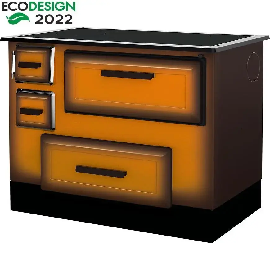 Kuchyňská kamna Alfa 55 Eco De Lux 5,1 kW pravá