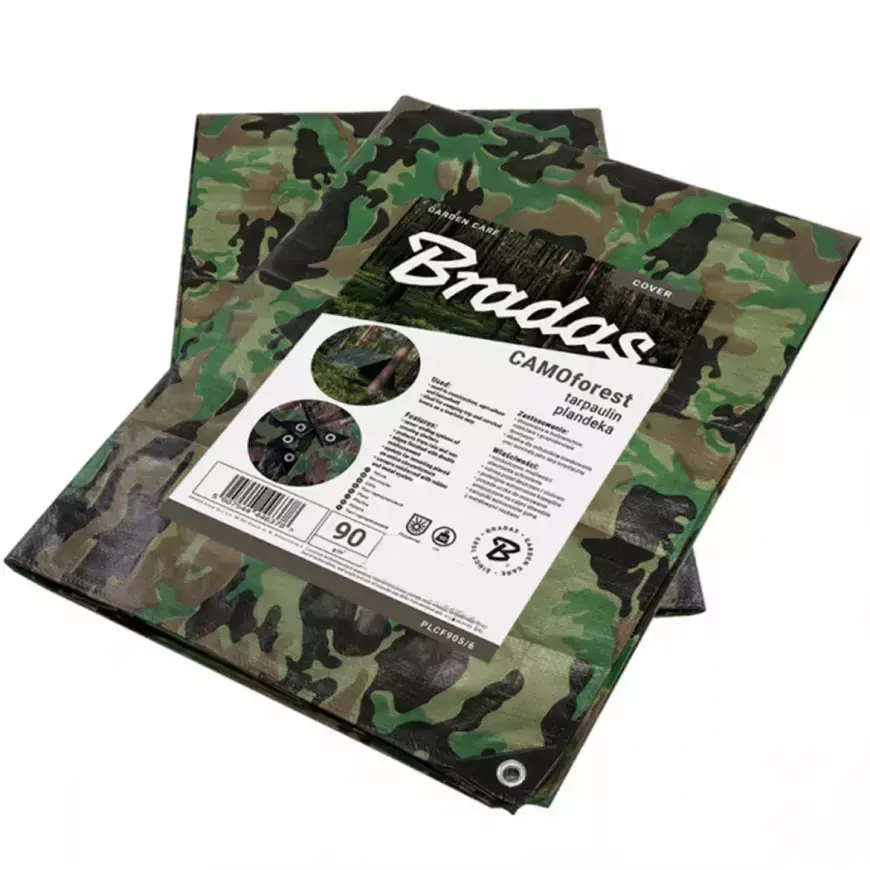 Plachta zakrývací maskovac CAMOforest 4 x 5 m 90 g. PLCF904/5