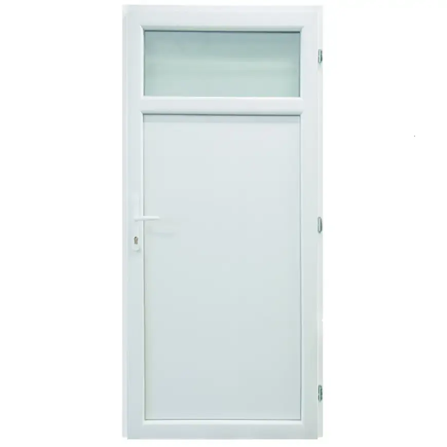 Vchodové dveře Economy D17 98x198x6 90P bílé
