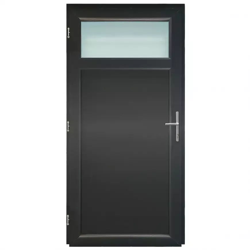Vchodové dveře Eco D17 98x198x6 90L antracit