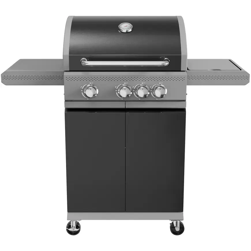 Plynový gril Mercado Vibes black 3+1, 11,5 kW
