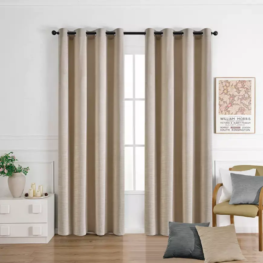 Závěs s oky SOFI VET476/4/210GSM/140x250 béžový