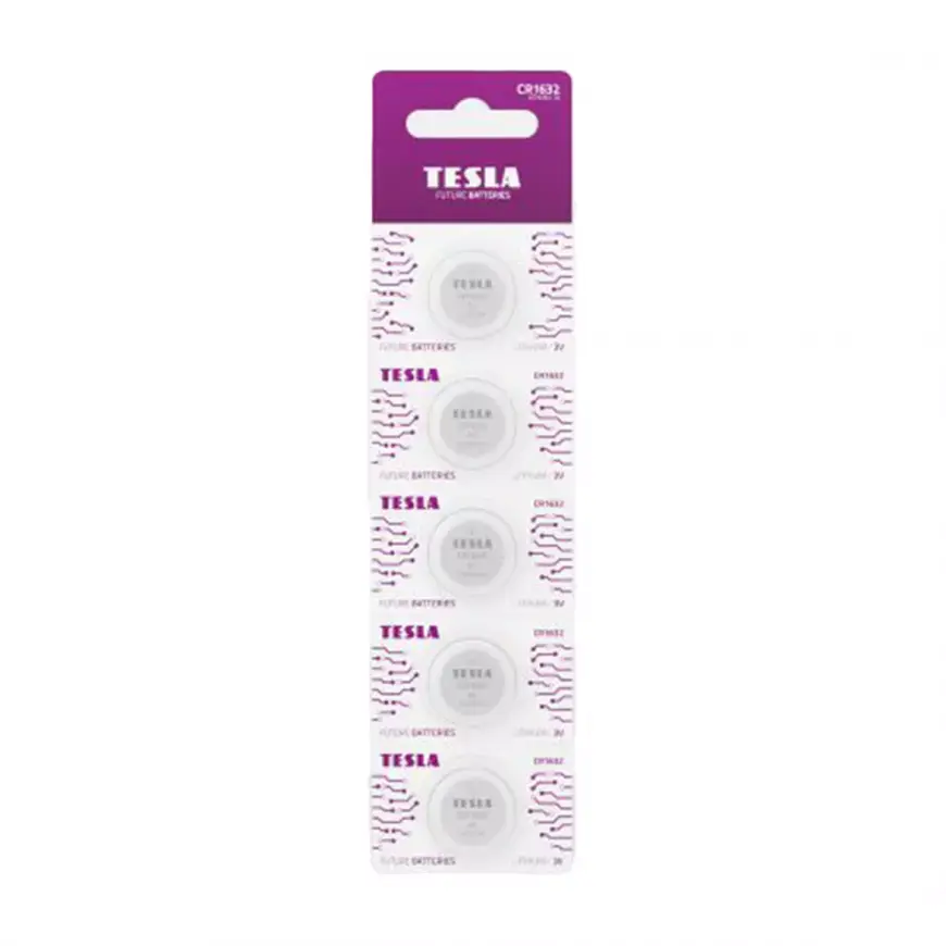 Baterie Tesla CR 1632 5 ks