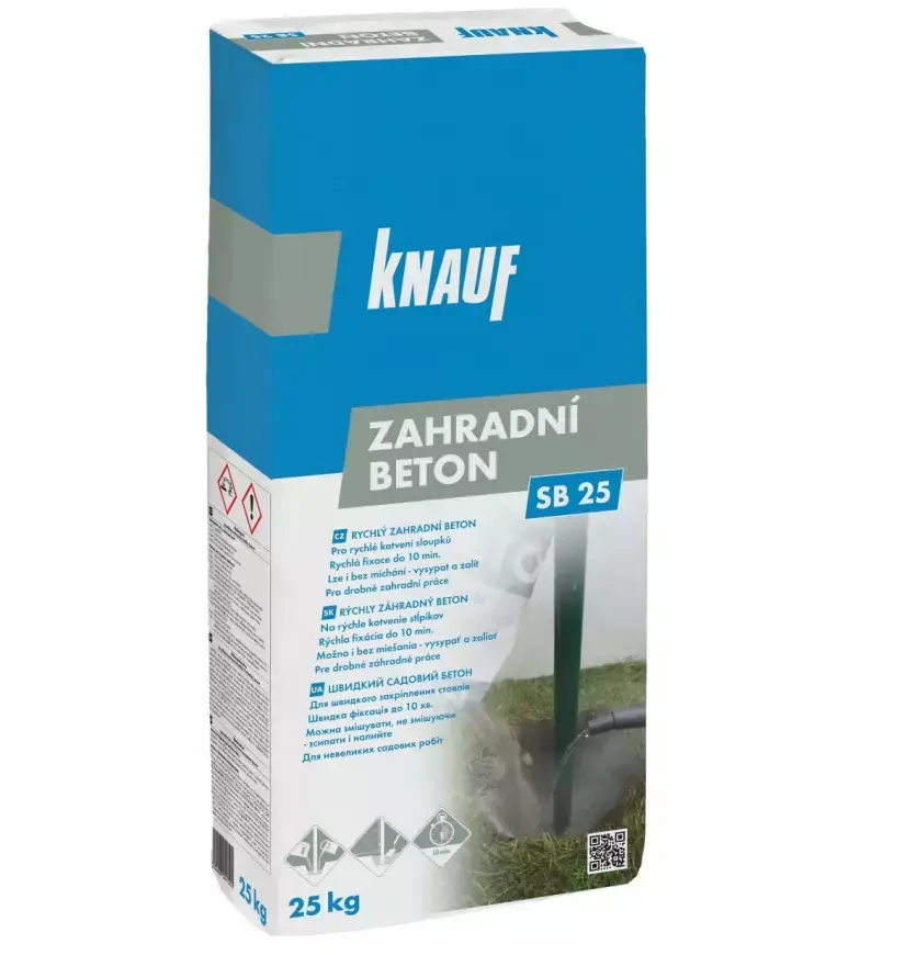 Zahradní beton Knauf SB25 25kg