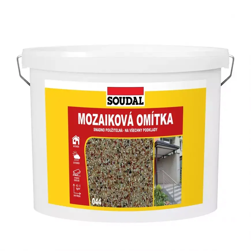 Soudal mozaiková omítka 044 světlý písek 8 KG